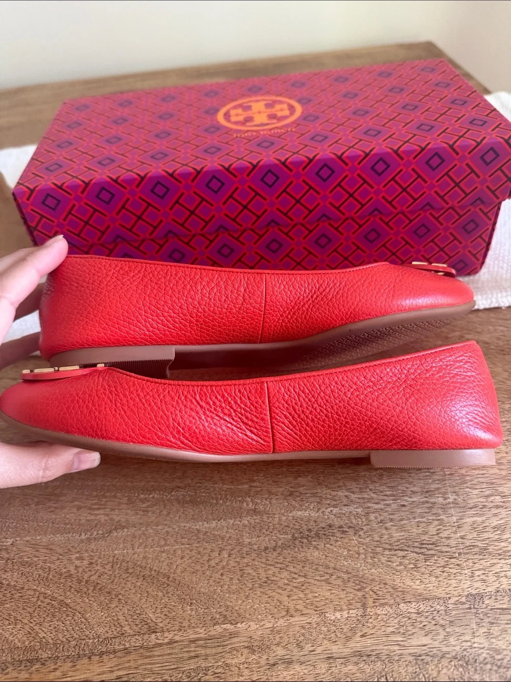 Tory Burch Claire Ballet Flat in Samba